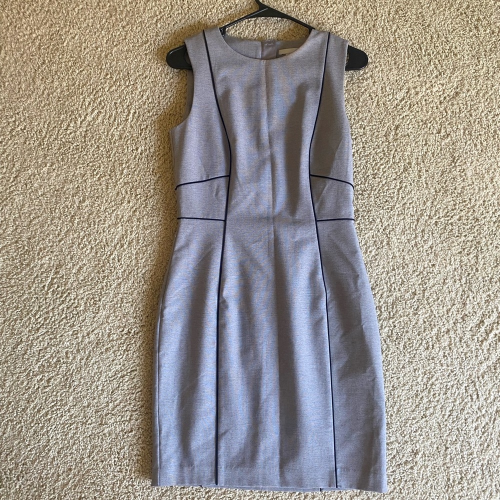 Grey office dress from H&M